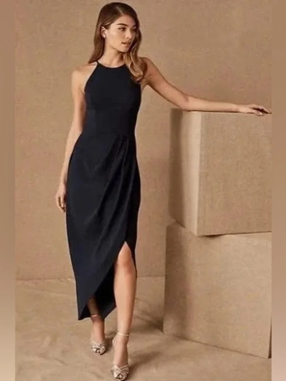 BHLDN Marceau Dress, Navy